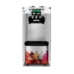 La Maquina de helado Soft Ventus VSP-25PRO 2.0 tiene una capacidad máxima de producción de 25 litros por hora.