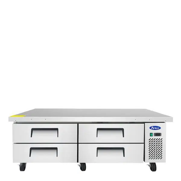 Base de Chef Refrigerada de 4 cajones de 1830x838x675mm