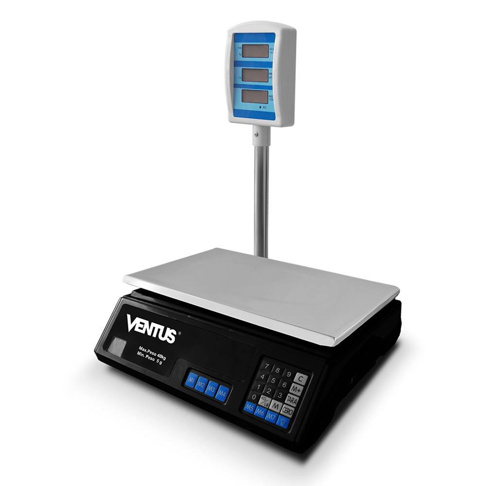 Balanza digital con torre Ventus B-40T pantalla