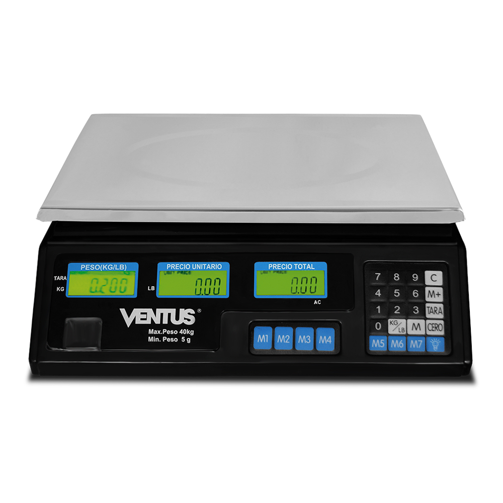 Balanza digital Ventus B-40 vista frontal