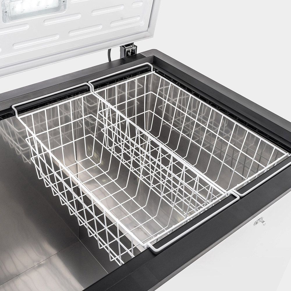 Interior de acero Congeladora de acero inoxidable Ventus CTD-750 INOX