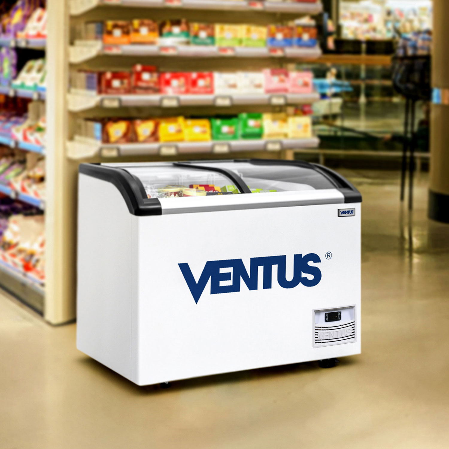 Congeladora Ventus CTV-220Q PRO con función dual y refrigerante ecológico R290