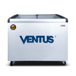 Congeladora de tapa de vidrio Ventus CTV-340I vista frontal