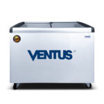 Congeladora de tapa de vidrio Ventus CTV-400I vista frontal