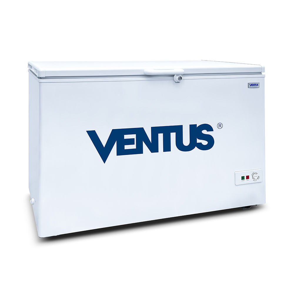 Congeladora dual de tapa dura Ventus CTVD-330 vista lateral