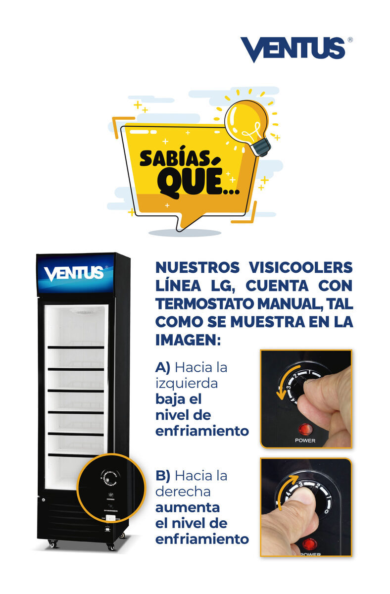 Expositor refrigerado ideal para tiendas y minimarkets