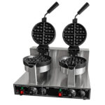 Wafflera circular doble Dakota DK-2R profesional