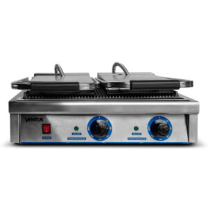 Panini Grill Ventus VCGH-813 doble vista frontal