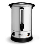 Hervidor Eléctrico Ventus VHA-20 de agua de 20 litros en acero inoxidable, vista frontal