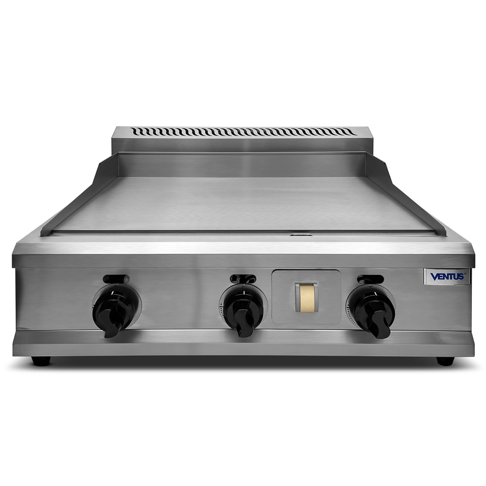 Plancha freidora a gas Ventus VPFG-720 vista frontal