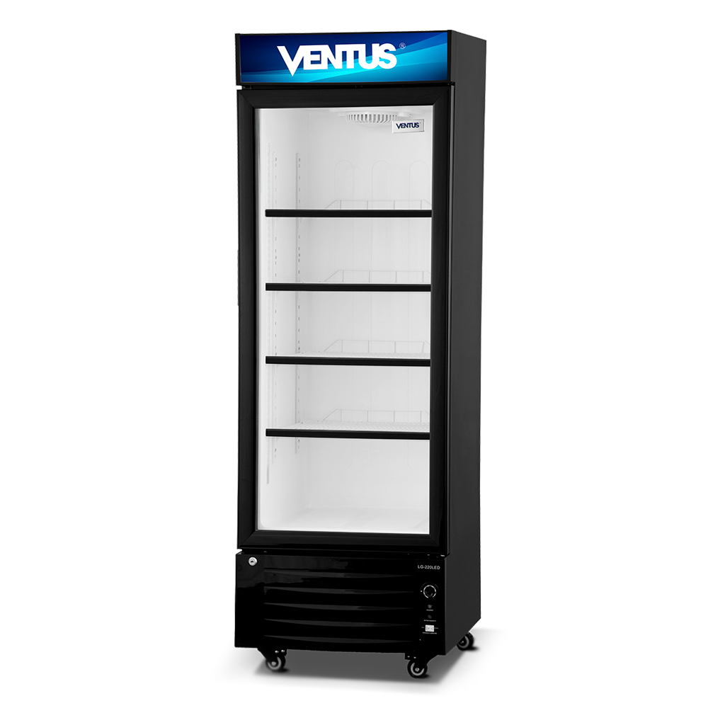 Visicooler vertical de vidrio Ventus LG-220LED