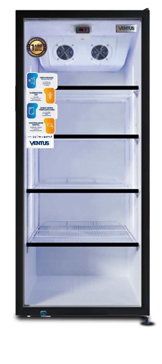 Visicooler Ventus LG-510TC de 510 litros con puerta de vidrio