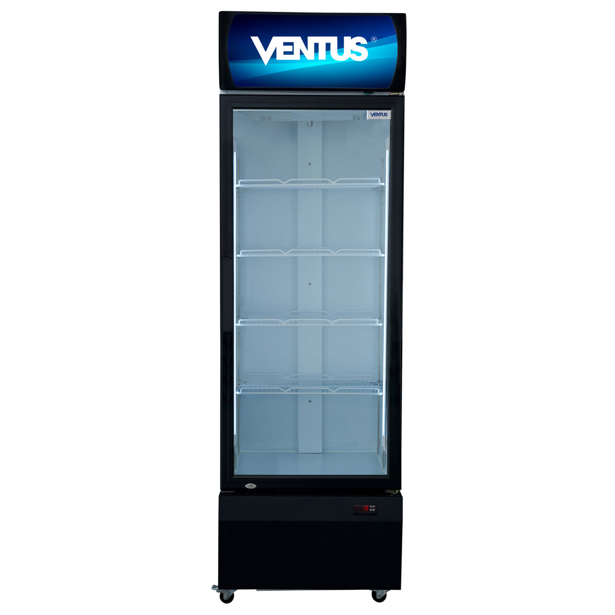 Visicooler Ventus VC-370L de 370 litros con cenefa LED iluminada