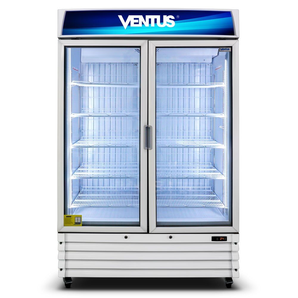 Congelador Ventus VCF-800L 800 litros dos puertas vista frontal
