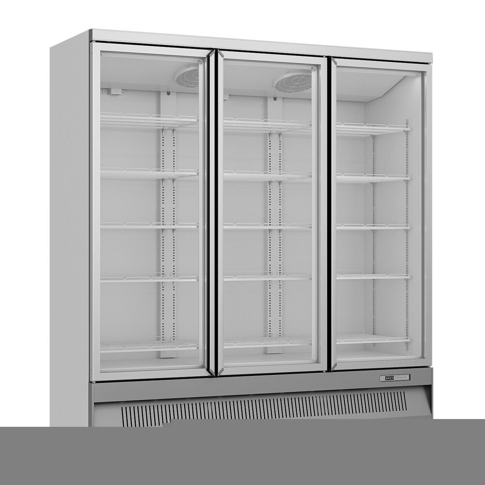 Congelador Ventus VCFBM-1400L 1400 litros tres puertas vista frontal
