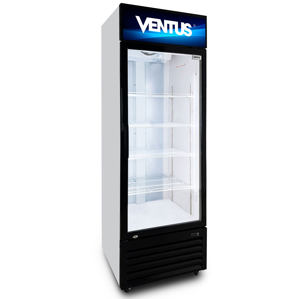 Visicooler Subzero Ventus VCSZ-360L vista diagonal con luz LED