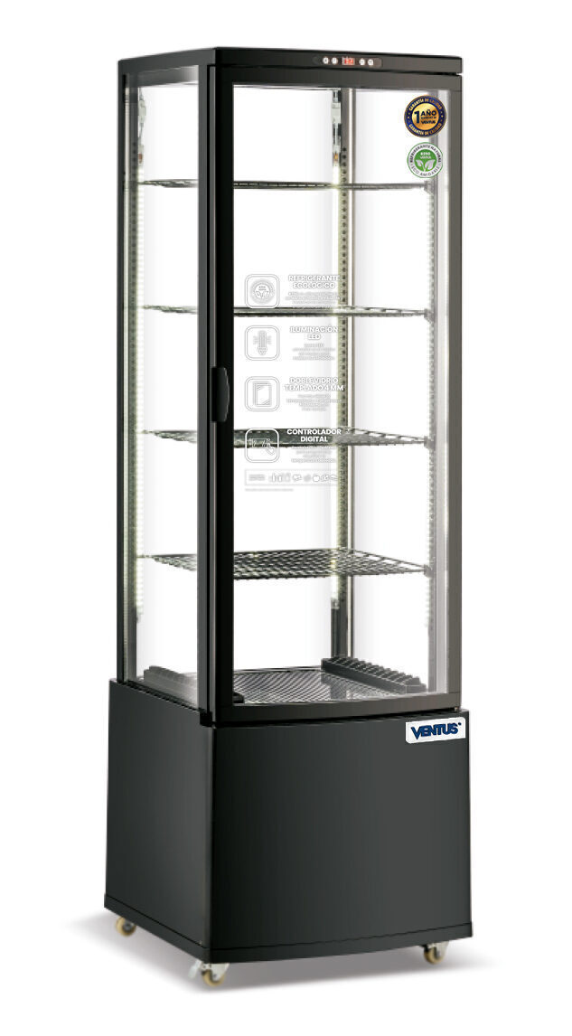 Vitrina refrigerada vertical Ventus VERT-238 NE vista frontal