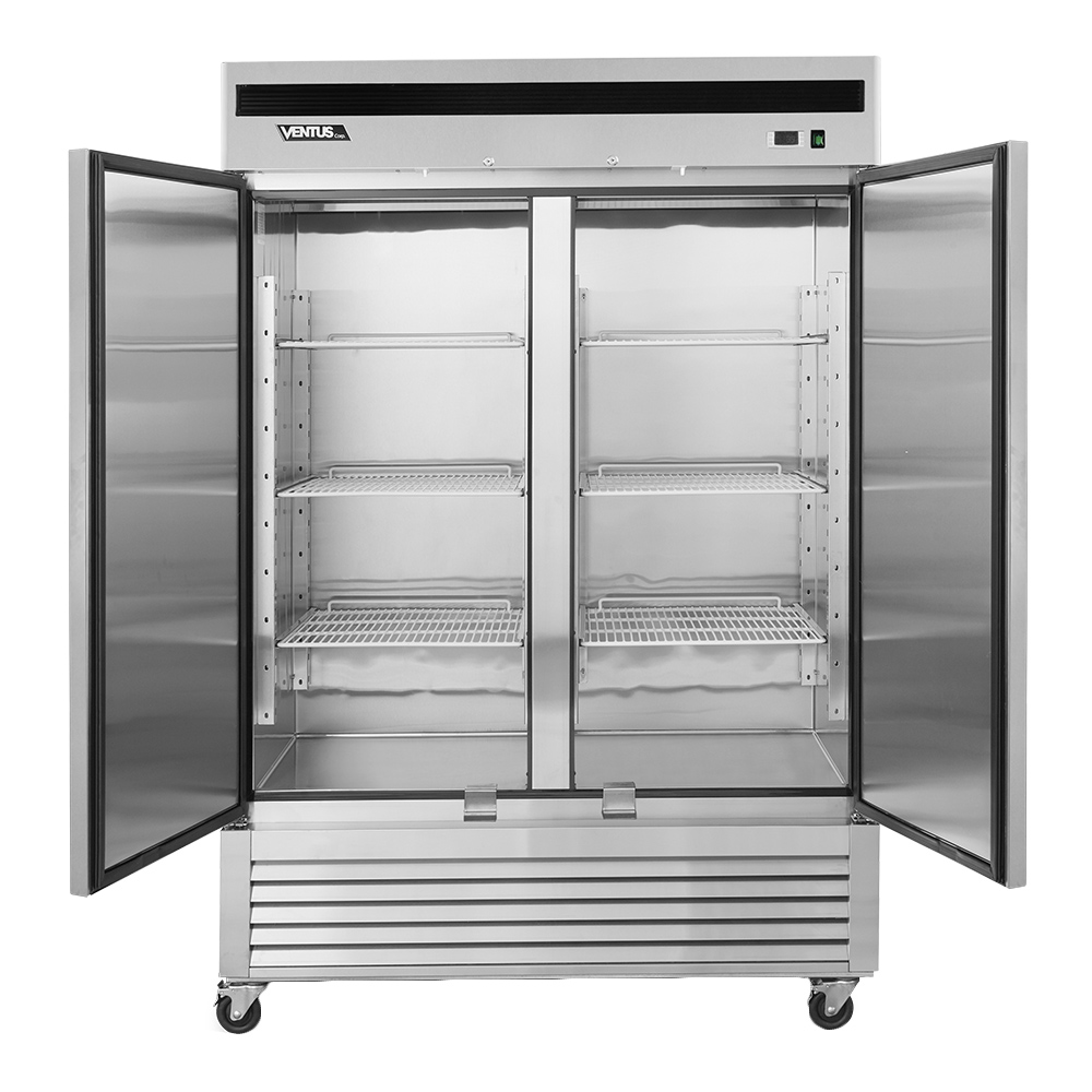 Detalle del freezer vertical Ventus VF2PS-1400