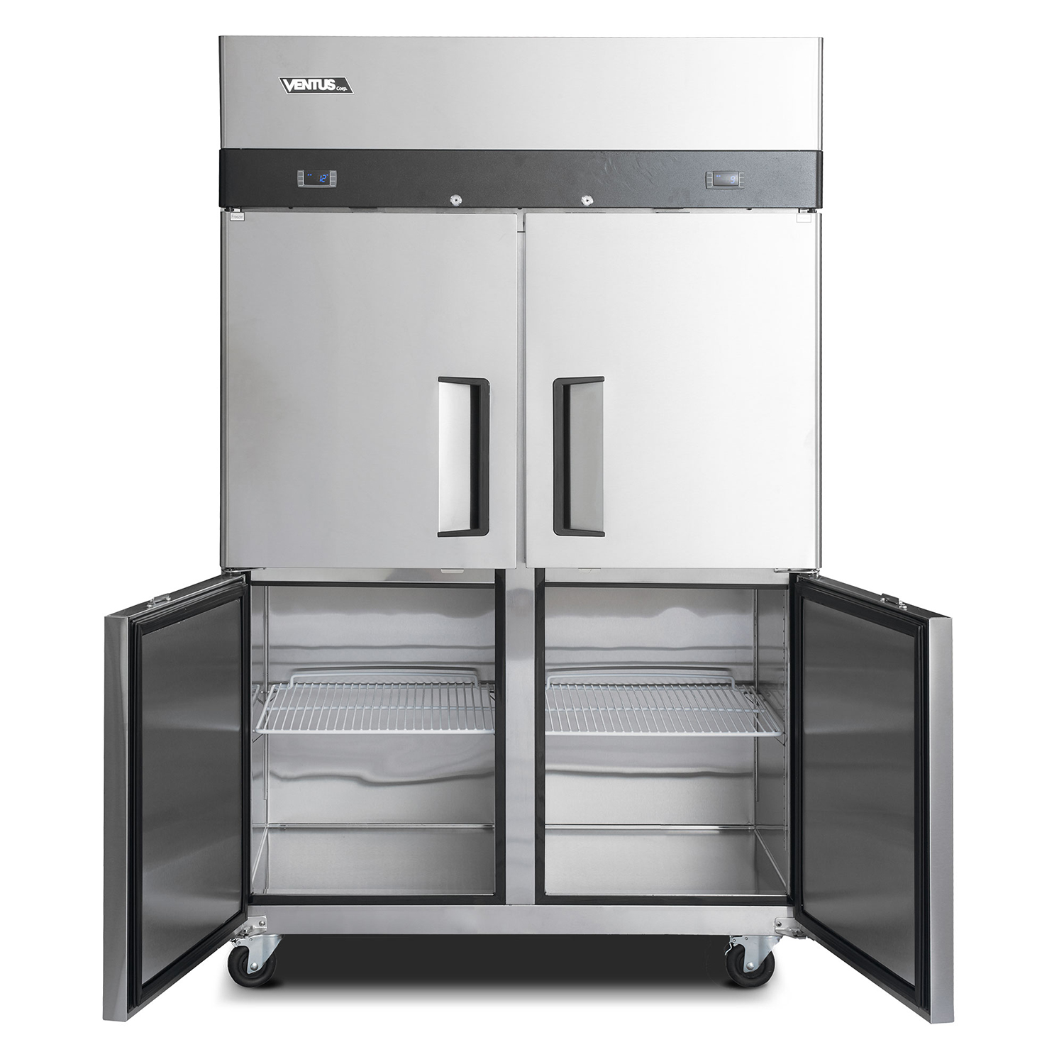 Detalle del freezer vertical Ventus VF4PS-1000