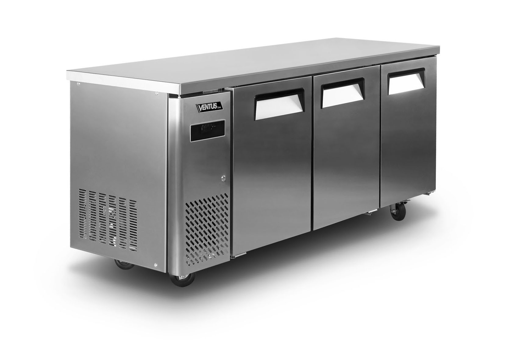 Mesón Refrigerado Ventus VMR3PS-480 vista frontal