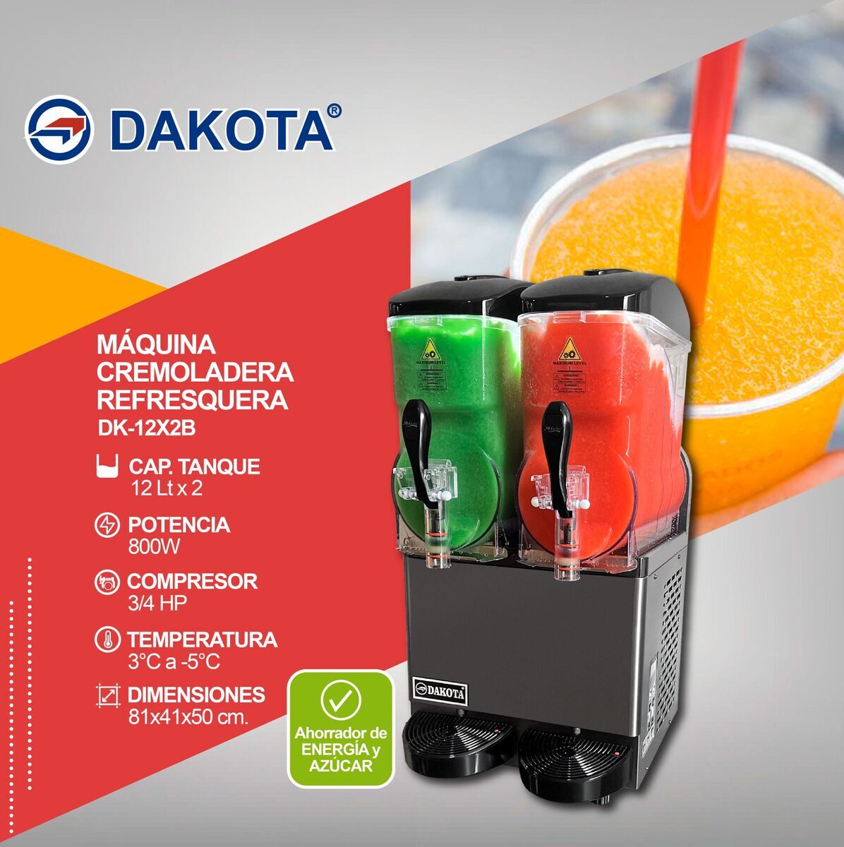 Ficha informativa Dakota DK-12X2B