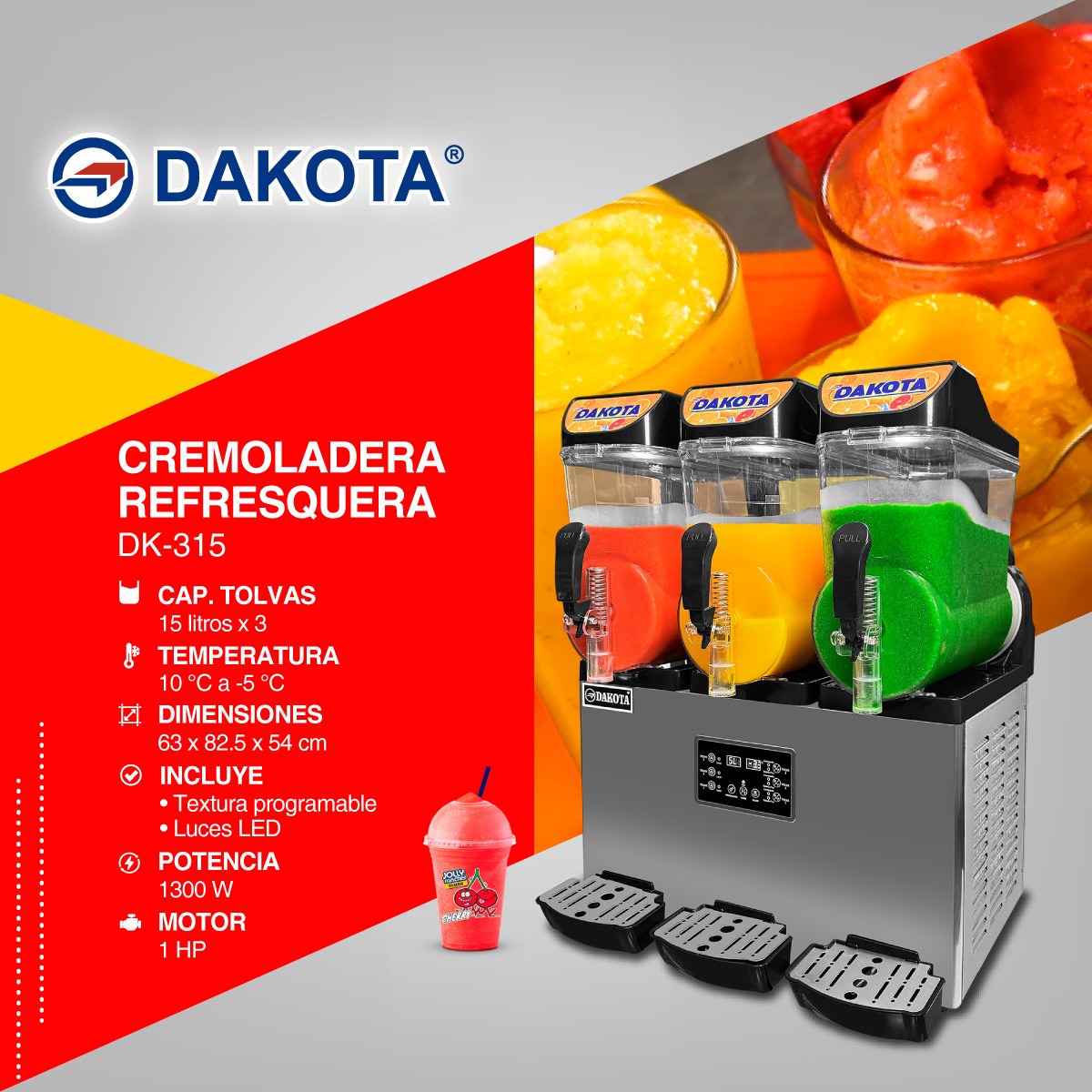 Ficha informativa Dakota DK-315