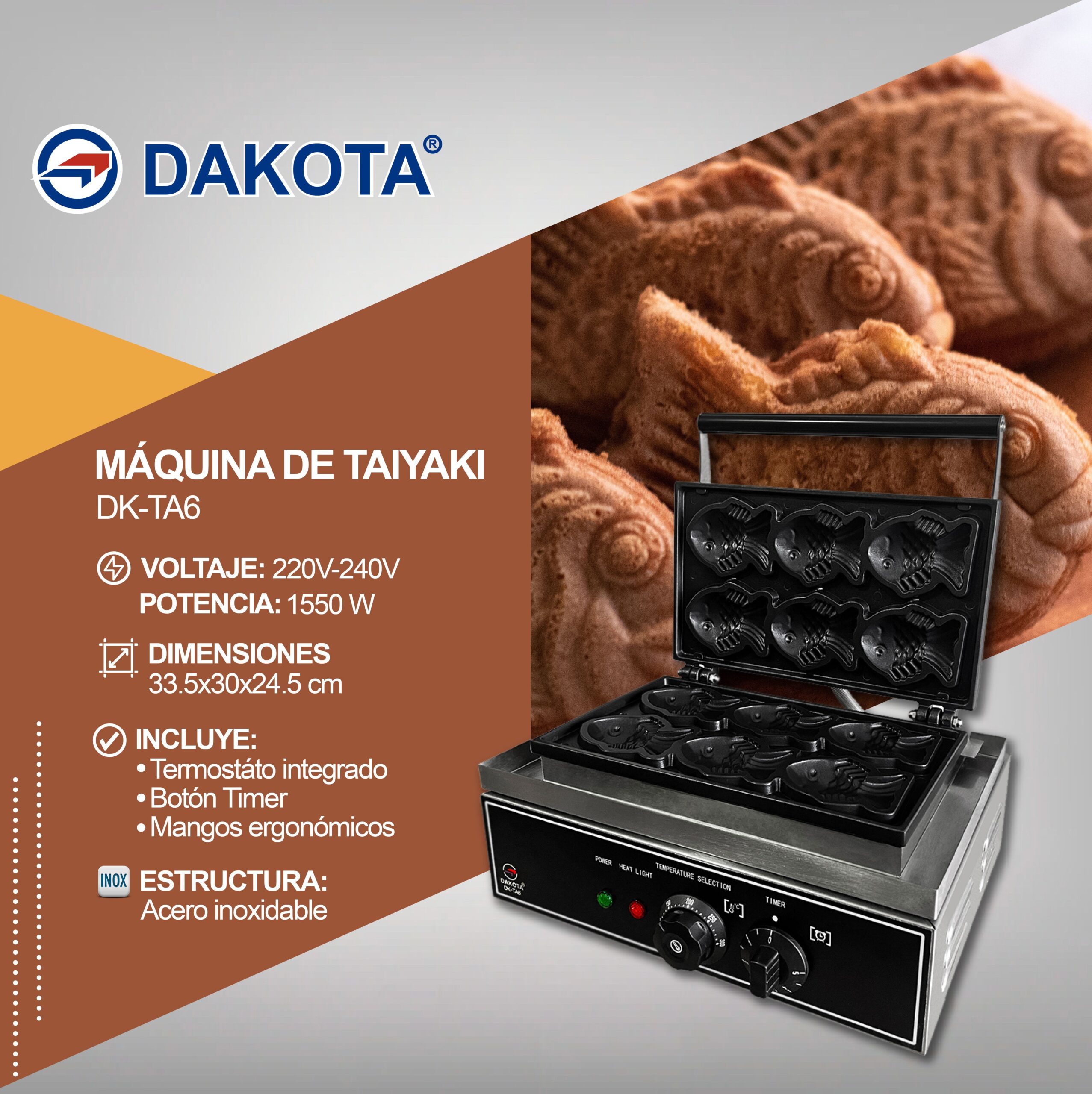 Ficha informativa Dakota DK-TA6
