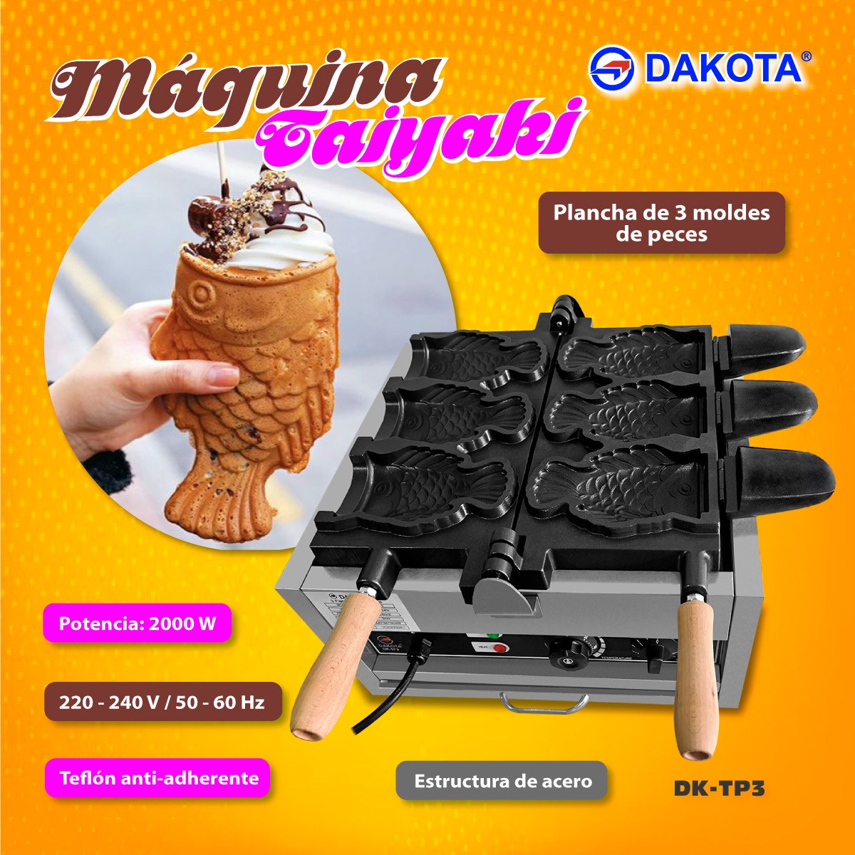 Ficha informativa Dakota DK-TF3