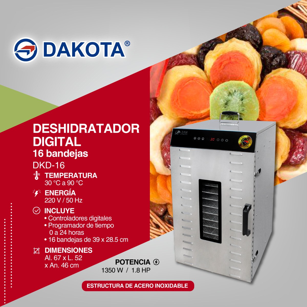 Ficha informativa Dakota DKD-16
