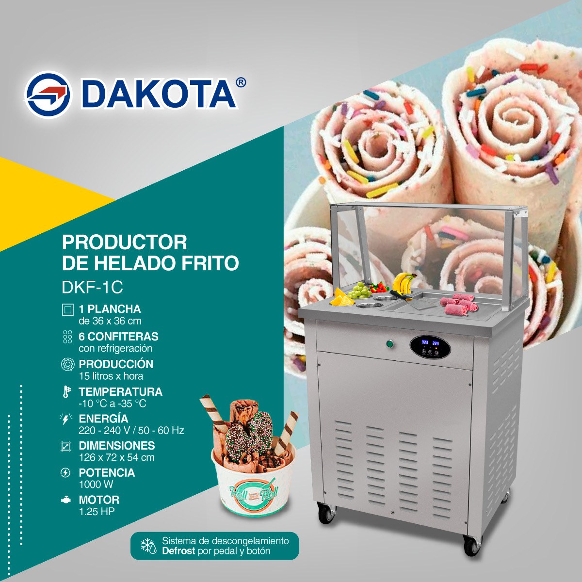 Ficha informativa Dakota DKF-1C