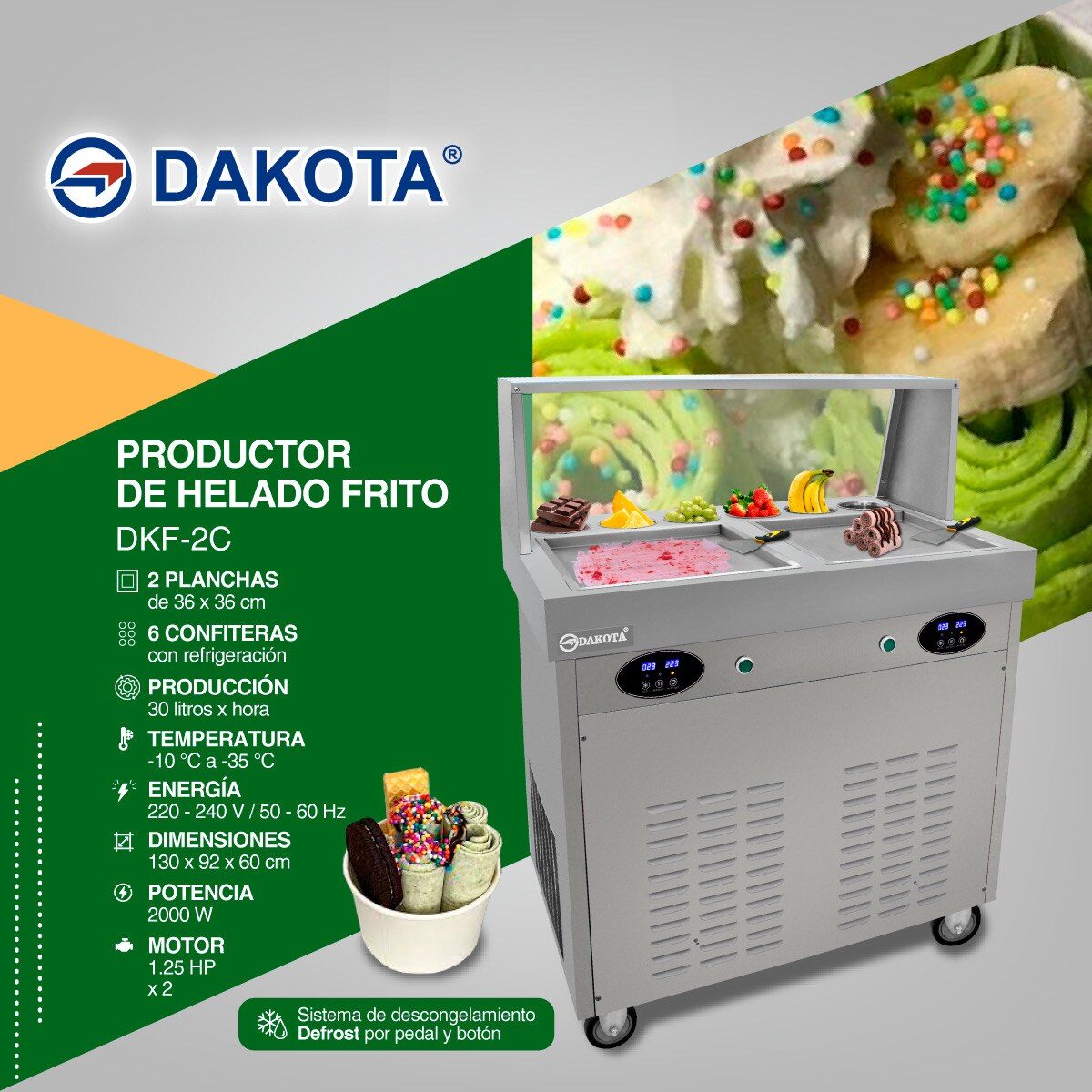 Ficha informativa Dakota DKF-2C