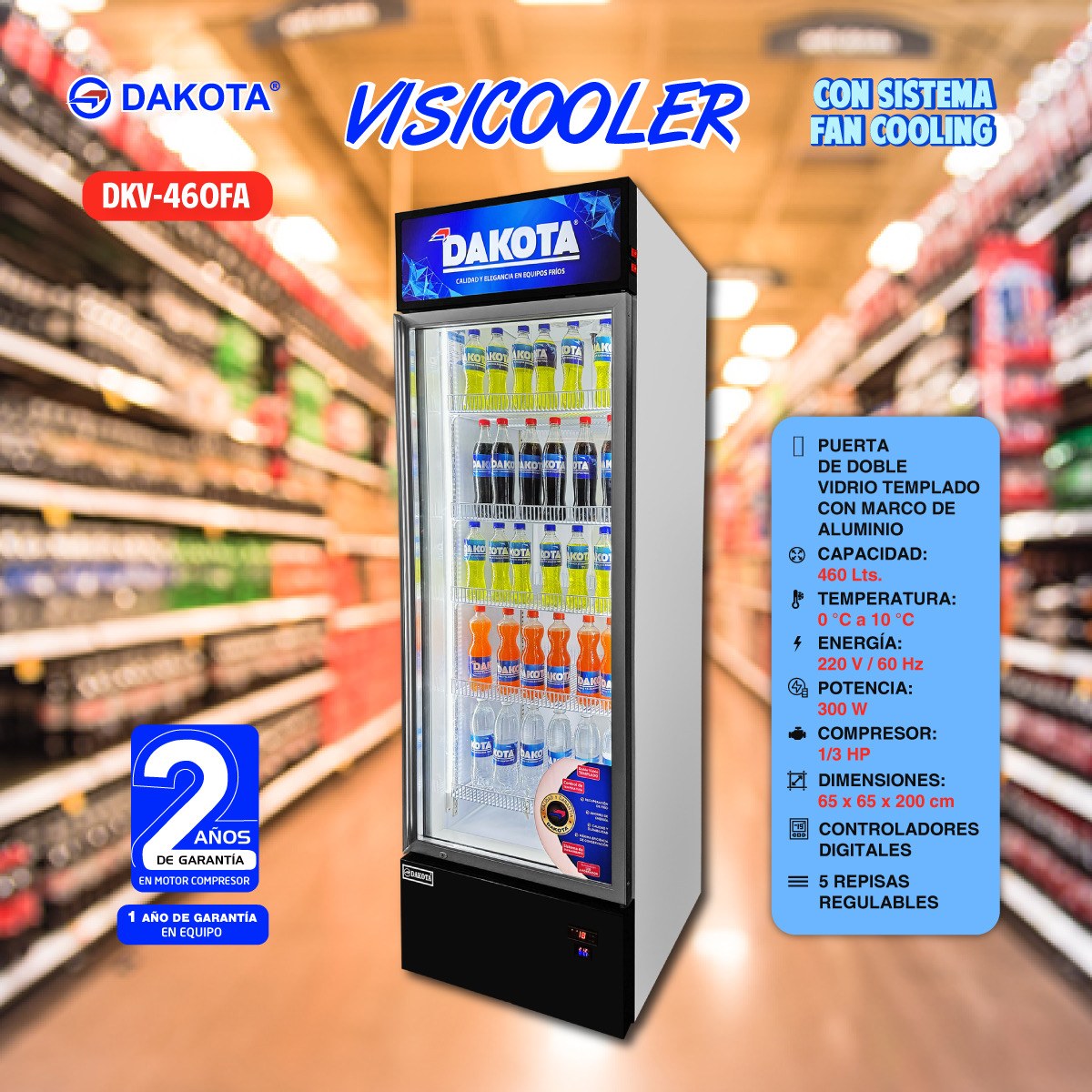 Ficha informativa Dakota DKV-460FA