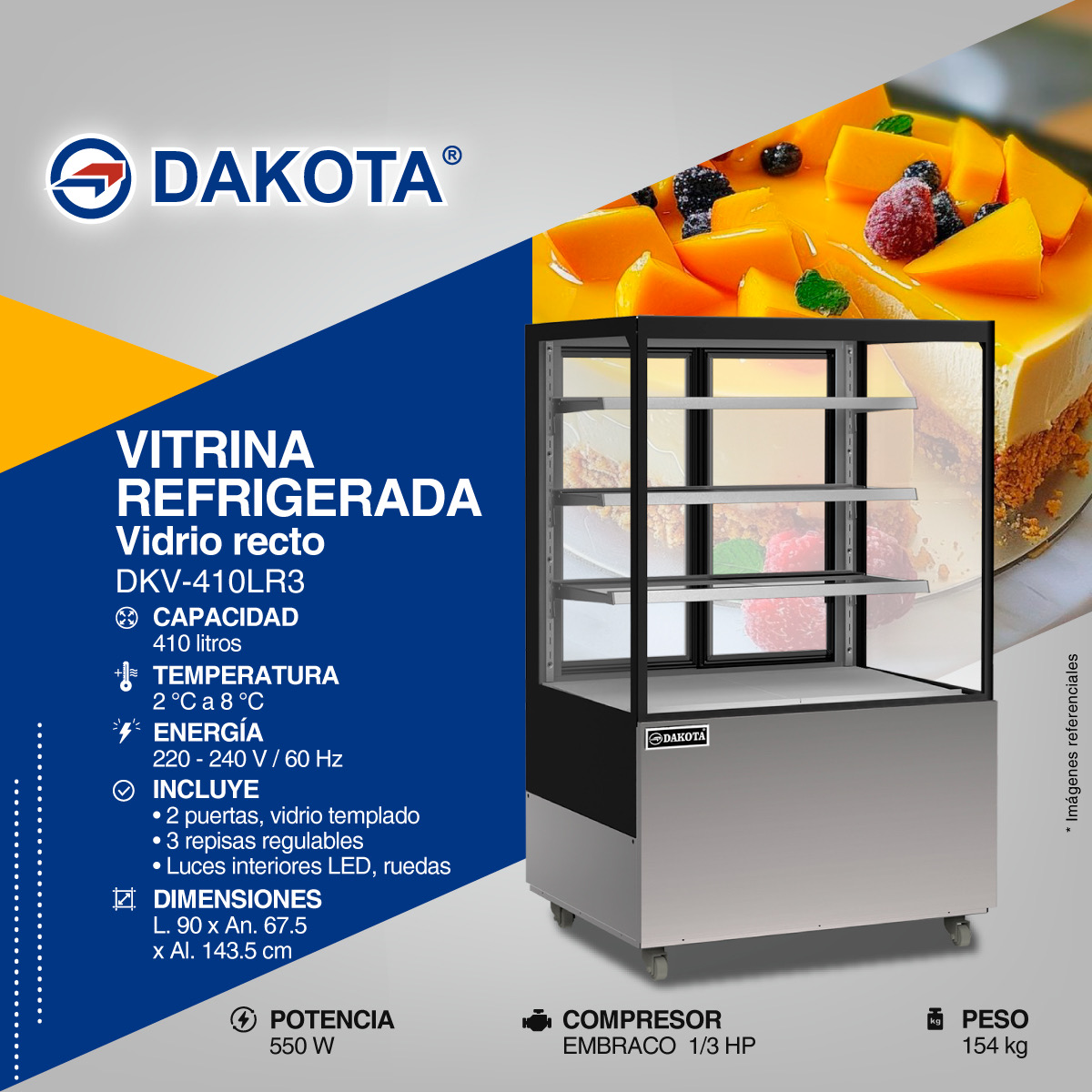 Ficha informativa Dakota DKV-410LR3