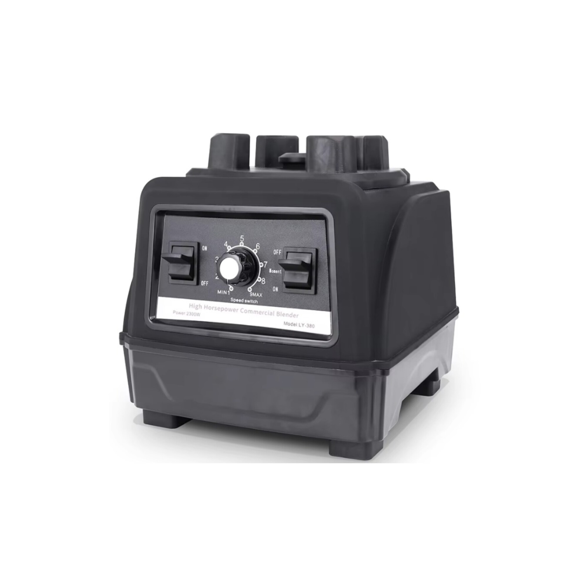 Base con controles de la licuadora comercial de alto rendimiento Okiatinox TY 380-2