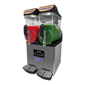 Cremoladera Dakota DK-215 de 2 tolvas de 15 litros con luces LED