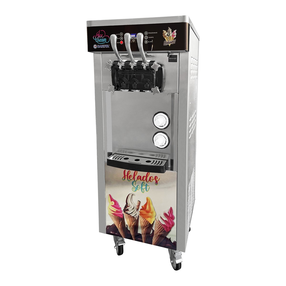 Máquina de helado soft comercial Dakota DK-310