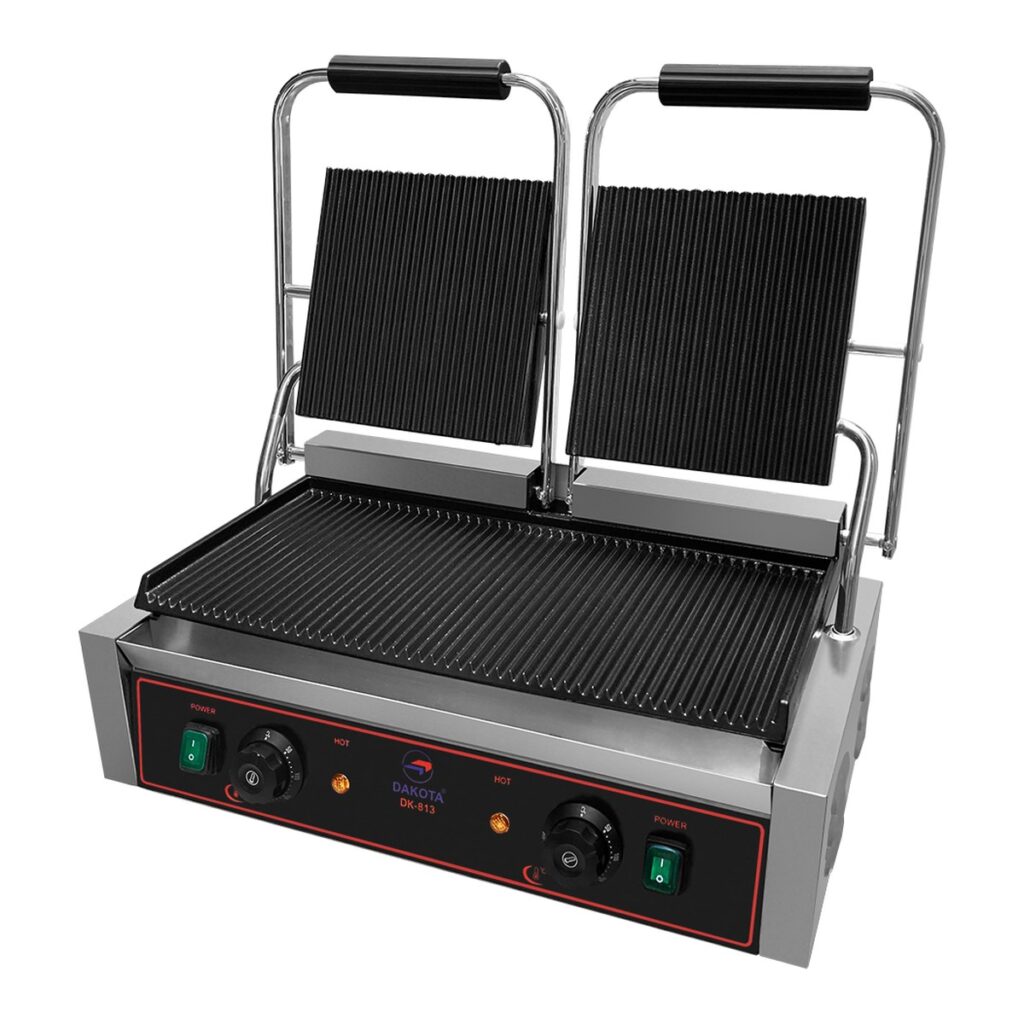 Máquina panini grill doble Dakota DK-813