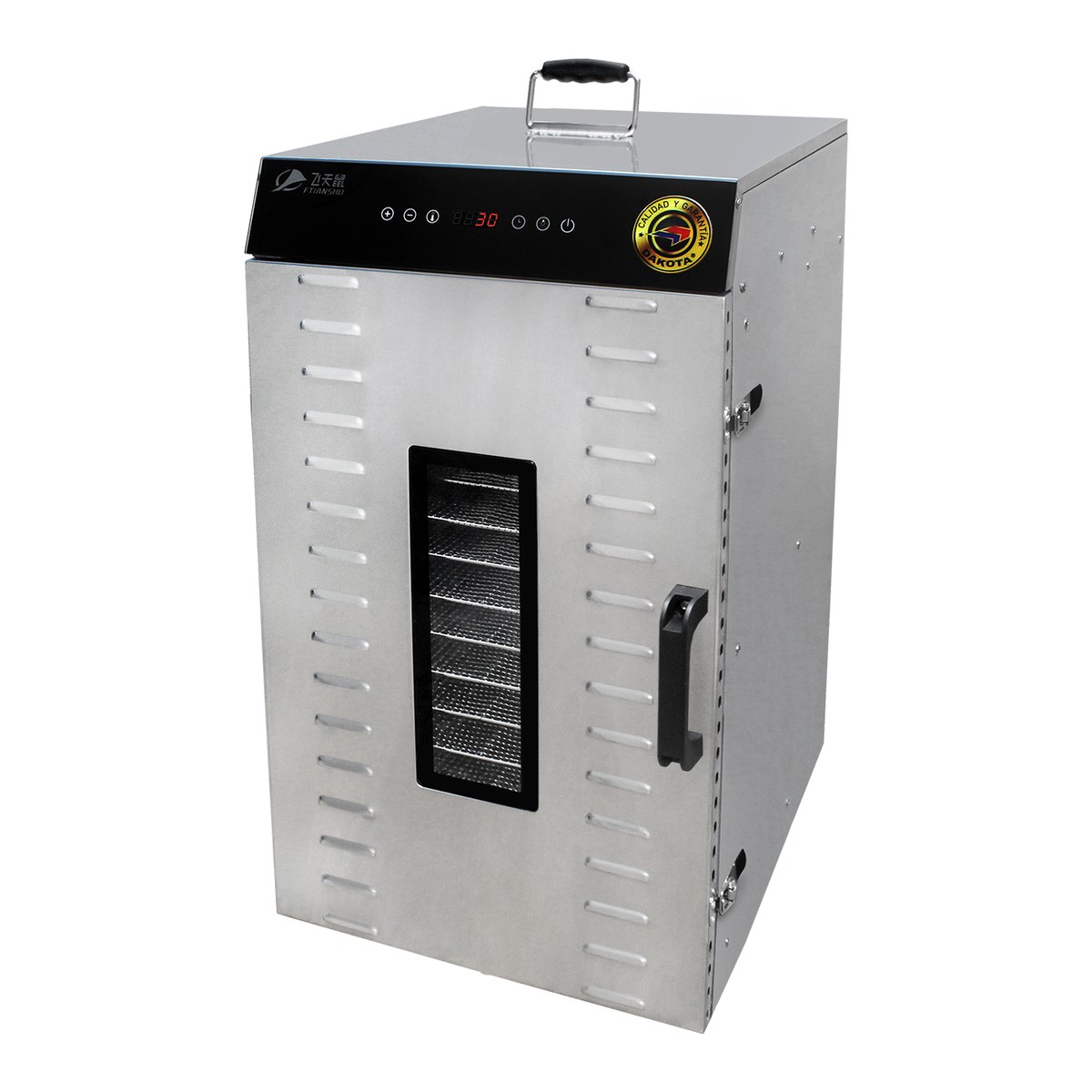 Deshidratador de alimentos comercial Dakota DKD-16
