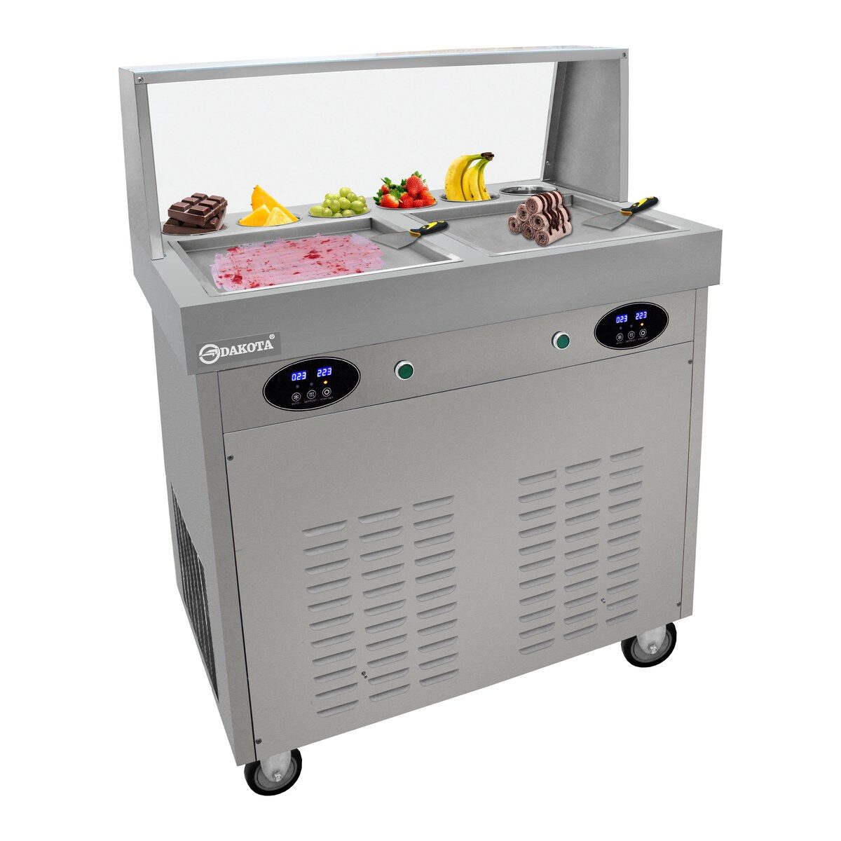 Máquina de helado frito comercial Dakota DKF-2C