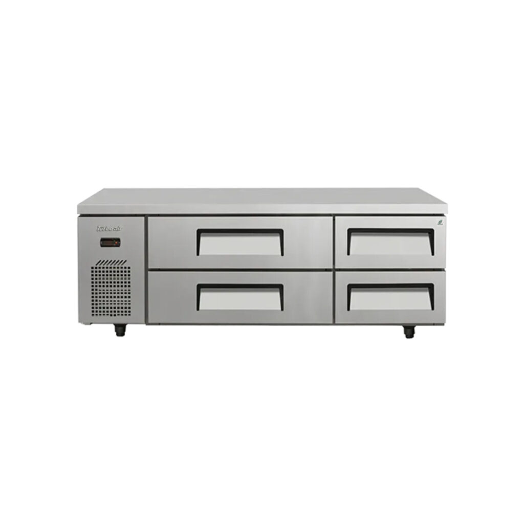 Base chef refrigerada Turbo Air TCB15-4 de 4 cajones
