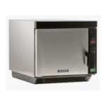 Horno combinado Menumaster JET14 de acero inoxidable sobre fondo blanco