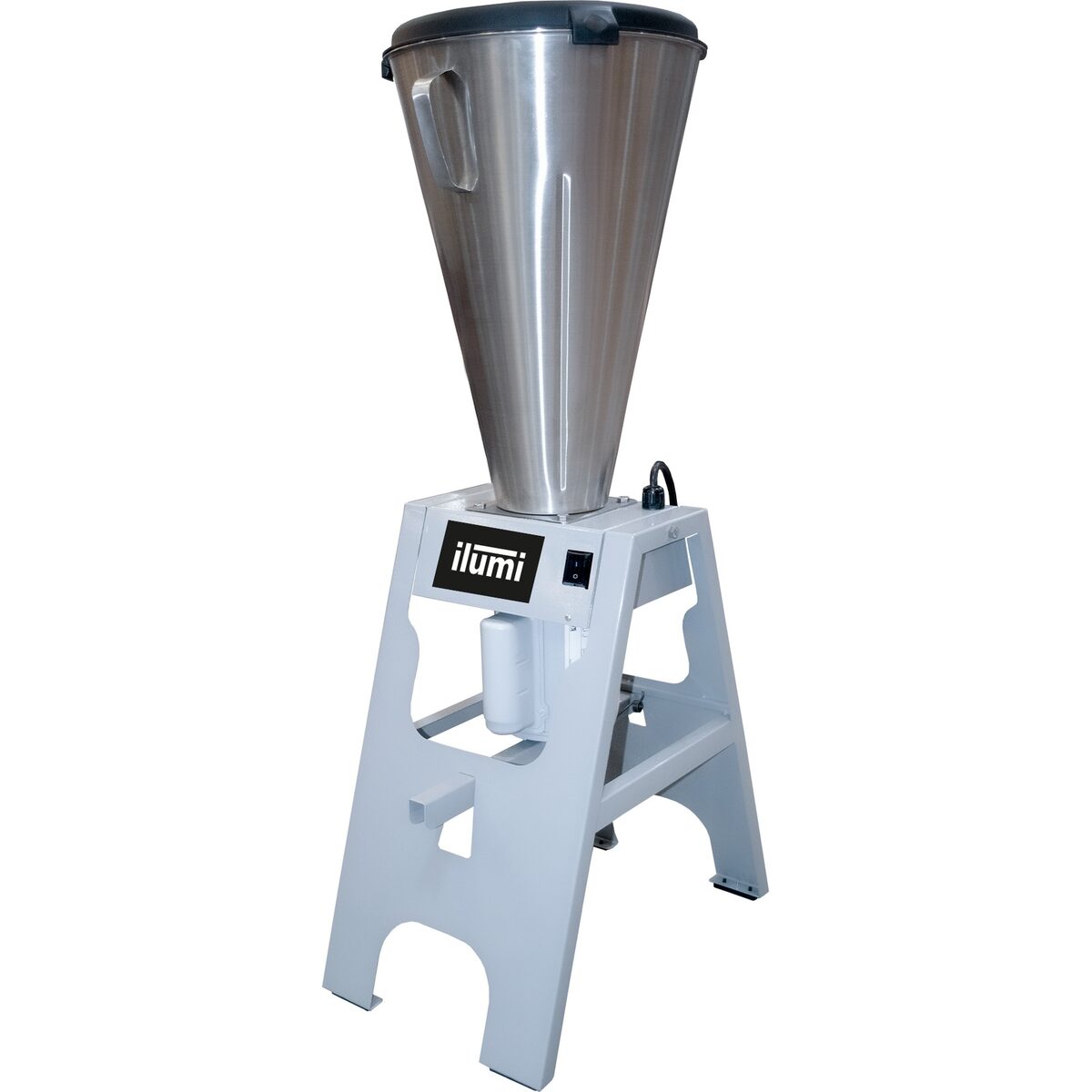 Licuadora Ilumi LIC-15LT-P de 15 L en acero inoxidable con base de apoyo