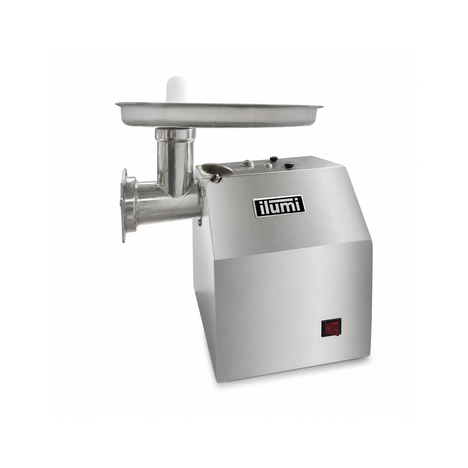 Moledora de carne Ilumi MG-120 con fondo blanco