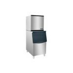 Máquina de hielo Ilumi MH-150 de acero inoxidable con su depósito