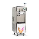 Maquina de helado soft Ilumi MHS-25 25 L de acero inoxidable