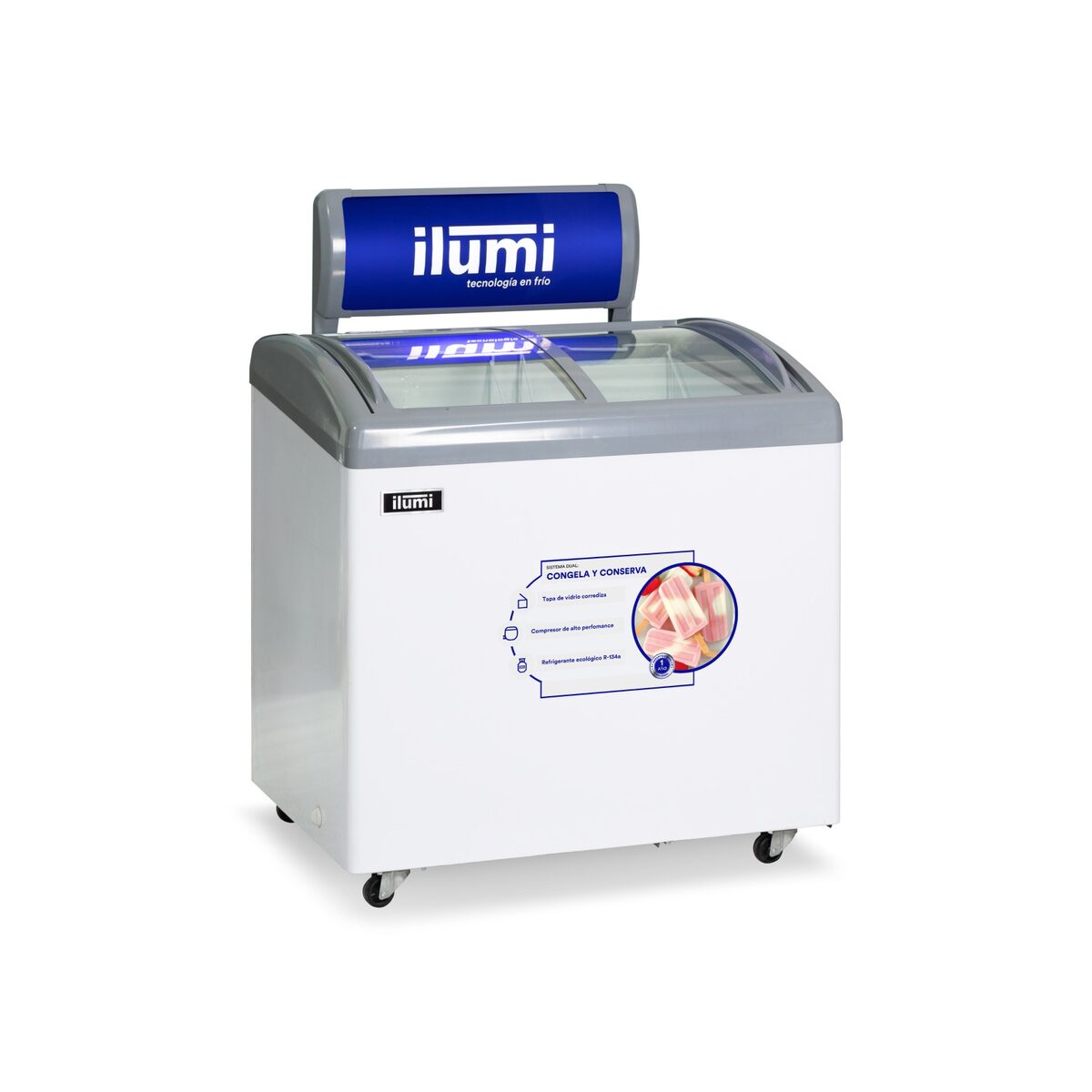 Vista adicional del equipo Ilumi TF-2600