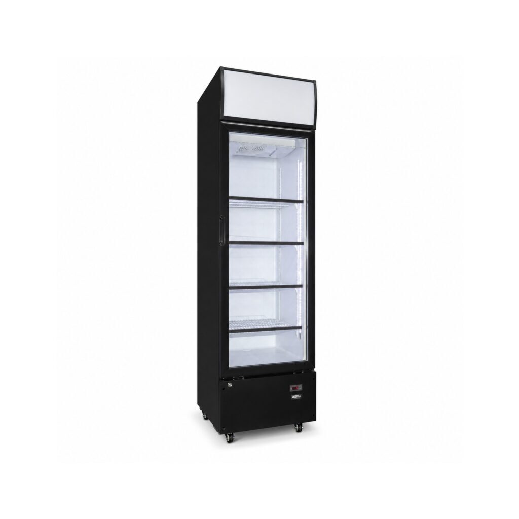 Congeladora vertical Ilumi TF-3500GD 350 L con puerta de vidrio templado
