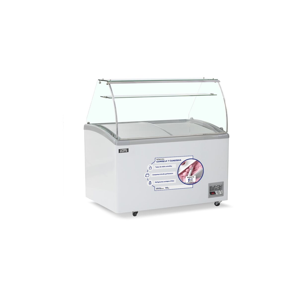 Vista adicional del equipo Ilumi TF-4200TG