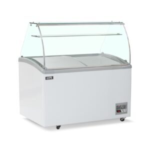 Congelador para helados con tapa de vidrio Ilumi TF-4200TG 420 L