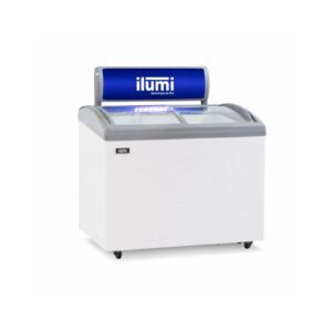 Congeladora con tapa de vidrio Ilumi TF-4600 460 L